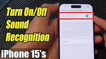 iPhone 15/15 Pro Max: How to Turn On/Off Sound Recognition