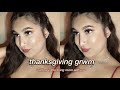 thanksgiving grwm: sitting on the couch bc i have no family edition | MYSTERY