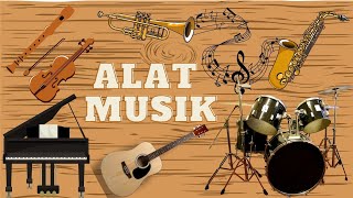 Alat Musik | Gitar, Drum, Biola, Maracas, Piano, Tamborin, Seruling, Terompet, dll