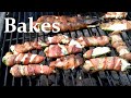 Grilled Bacon Wrapped Jalapeño  Poppers with cream cheese!!| Bakes Foods