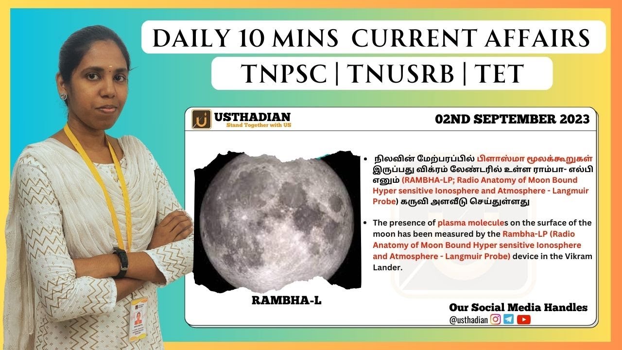 September 02 2023 - Daily Top 10 Current Affairs for TNPSC, Bank & SSC ...