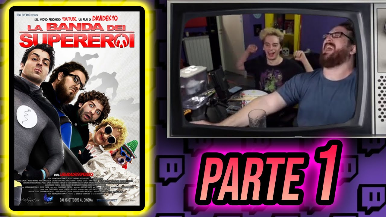 CROIX89 E SDRUMOX REAGISCONO ALLA BANDA DEI SUPEREROI - FILM DI CROIX89 - PARTE 1
