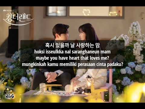 Perhaps Love (사랑인걸까) -- Minseo (민서) -- King the Land (킹더랜드) OST -- Lyrics (가사) Han-Rom-Eng-Bhs.Indo