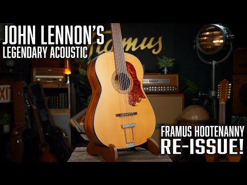 The New 2025 Framus Hootenanny 6 And 12-string | John Lennon’s $3 Million Guitar Is Back!