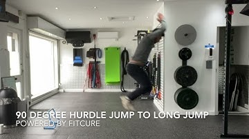 90 Degree Hurdle Jump To Long Jump
