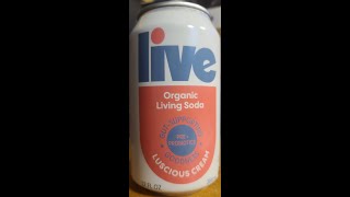 Live Organic Pre+Probiotics Luscious Cream Living Soda Review