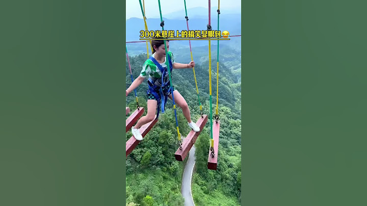 Bungee Jumping With Rope In Beautiful Place  Asmr Bungee Jumping