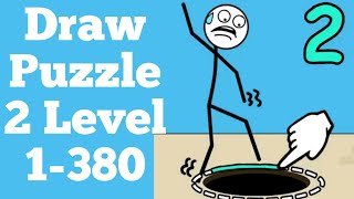 Draw Puzzle 2 : One line one part All Levels 1-380 WalkThrough Solution | Fazie Gamer screenshot 5