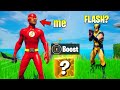 I Pretended I Got FLASH Skin EARLY in Fortnite