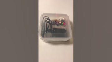 防水ケースに収納されたArduino