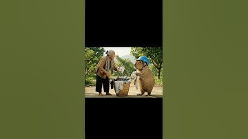 Capybara và bà: capy gấp quần áo #capybara #funny #ytshorts #haihuoc #giaitri #shorts #fyp