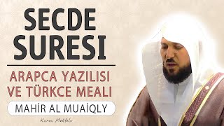 Secde suresi anlamı dinle Mahir al Muaiqly (Secde suresi arapça yazılışı okunuşu ve meali) Resimi