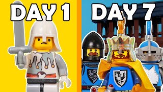 : I Built A Lego Medieval Army In 7 Days