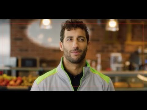 The Commercial Starring Daniel Ricciardo