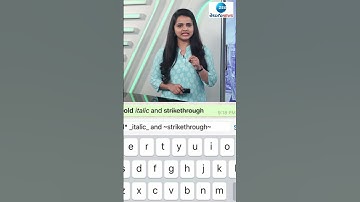 వాట్సాప్ లో టెక్స్ట్ ని ఇలా హైలైట్ చెయ్యండి| Whatsapp Text Styles| ZEE Telugu News