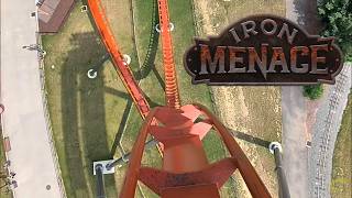 Iron Menace (4K Front Seat POV)- Dorney Park, Allentown, PA
