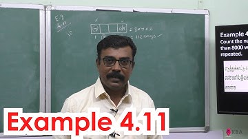 11. Maths | Combinatorics and Mathematical induction | Example 4.11
