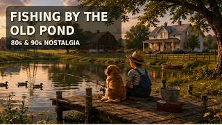 Fishing by the Old Pond 🎣  80s & 90s Countryside Nostalgia  Relaxing Music