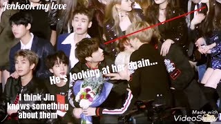 Bts Jungkook And Blackpink Jennie Jenkook Moments At Sma 2018