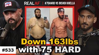 #75HARD vs Bishoi Khella: His Life Changing 75 Hard Weight Loss & Mindset Journey - Ep 533 screenshot 5