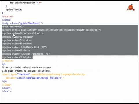 43.- Curso XHTML. JavaScript. Objeto Date