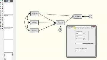 path analysis with AMOS (structural equation modeling program) when you have complete data