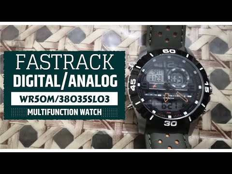 fastrack digital analogue watches