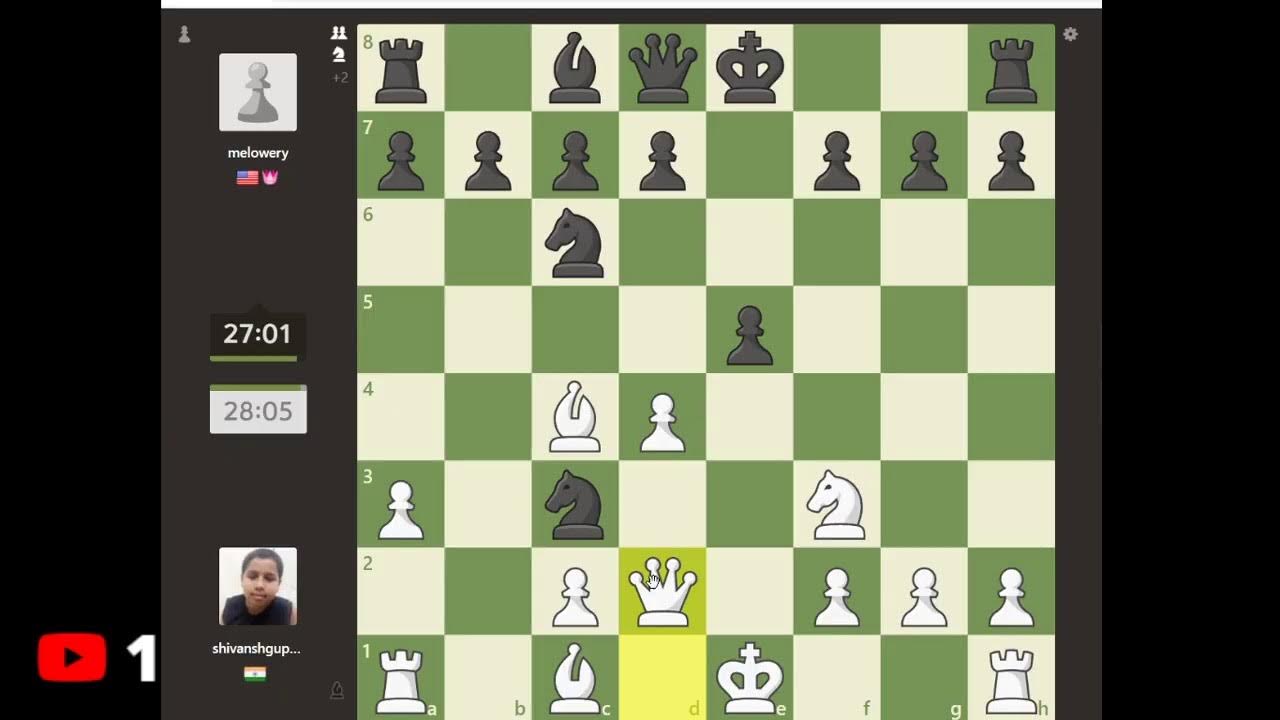 OUR STUDENT PLAYING LIVE CHESS ON YouTube