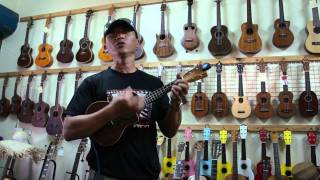 Video thumbnail of "阿浪老師烏克麗麗ukulele 陳建年 馬當姑娘"