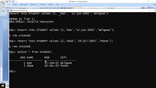 2  RDBMS LAB Introduction to SQL4B