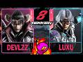 Tekken 8 Devlzz (DEVIL JIN) VS Luxu (LEE)🥊 鉄拳8🥊4K 60ᶠᵖˢ🥊T8🥊TK8 #tekken