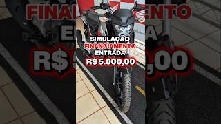 SIMULAÇÃO DE FINANCIAMENTO DA TITAN 160 ABS MODELO 2026 #honda #titan160 #cg160 #honda160