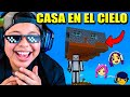 24 HORAS EN UNA CASA EN EL CIELO EN MINECRAFT con EL TEAM 🏠😱 | Casi perdemos todo... | Pathofail