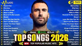 Top 100  2026  Adele Maroon 5 Ed Sheeran Selena Gomez Dua Lipa Taylor Swift Bruno Mars