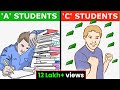 गरीबो की 4 आदते जो अमीरो में नहीं होती | WHY 'A' STUDENTS WORK FOR 'C' STUDENTS | GiGL