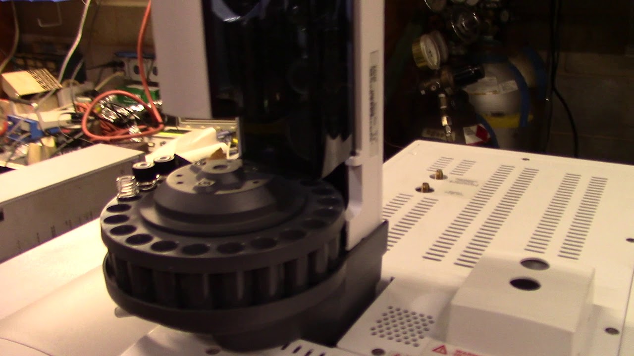 Agilent 6850 5973 GC MS - YouTube