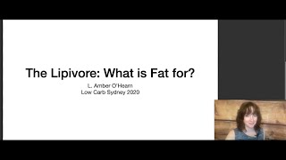 L. Amber O'Hearn   'The Lipivore: What is Fat for?'