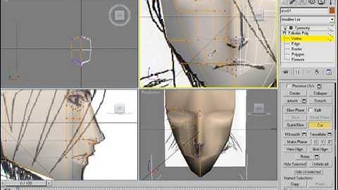 Byakuya 3d model - modelling tutorial part1 - box modeling