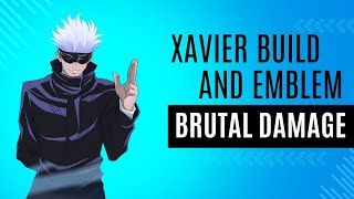 BROKEN BUILD XAVIER | XAVIER EMBLEM AND BUILD FOR ONE SHOT