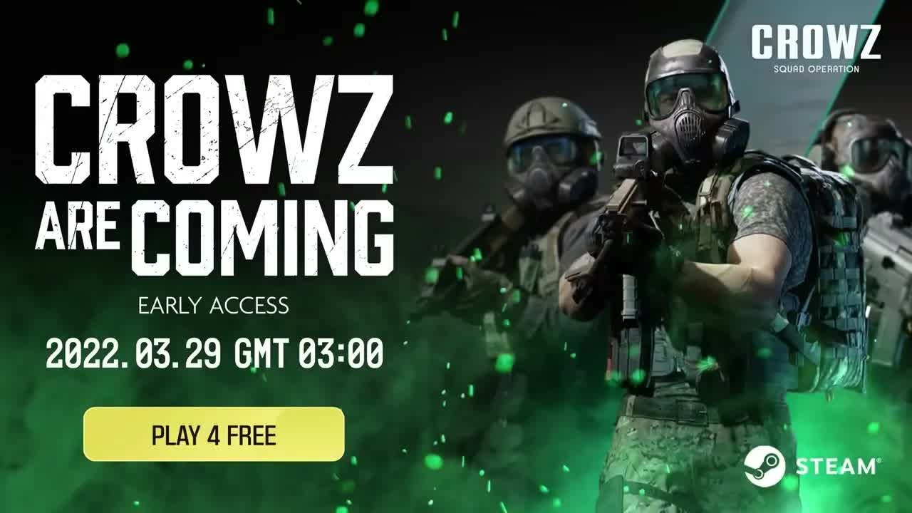CROWZ Squad Operation - Early Access Promotion Movie (4K)