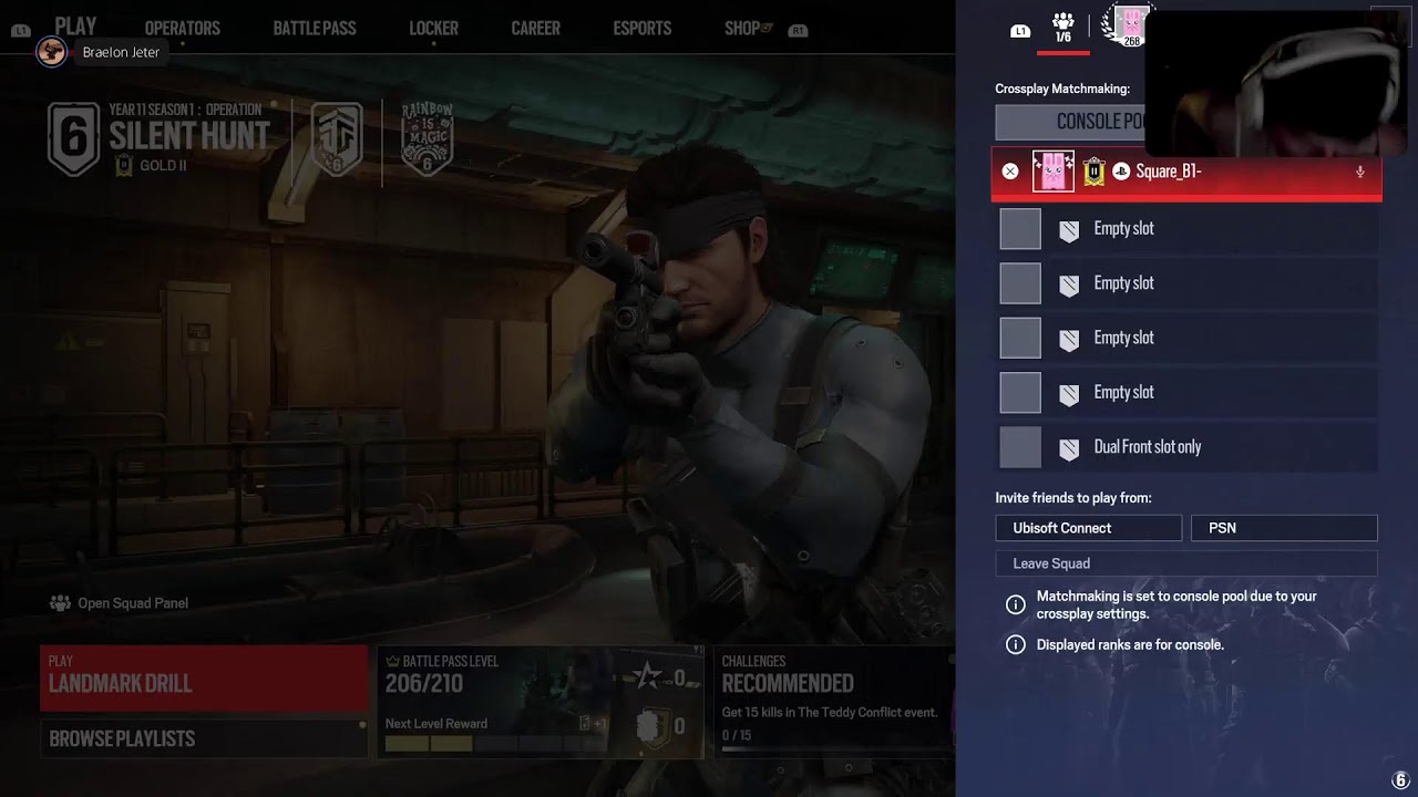 Dev R6 Chat R6 ranked (right chat)face cam - YouTube