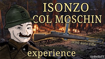The Isonzo MOSCHIN Experience