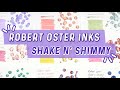 Swatch with yoseka robert oster inks shake n shimmy