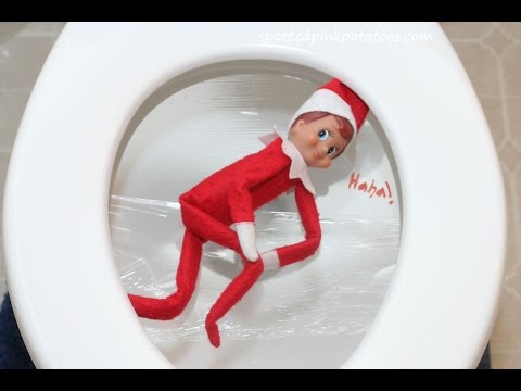 My Elf on the Shelf won't let me pee! - YouTube