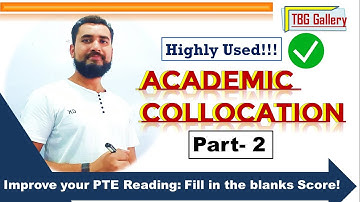Academic Collocation I PTE Reading: Fill in the blanks I Highly used & Repeated I Tribikram Ghimire