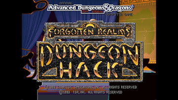 Trying a 90s D&D Game in 2024 (Dungeon Hack)