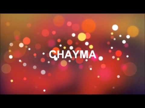 Joyeux Anniversaire Chayma By Joyeux Anniversaire