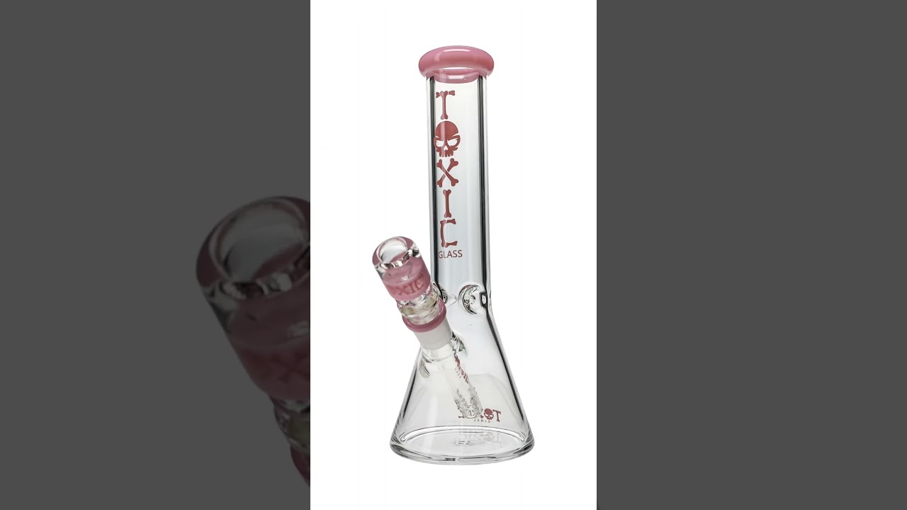 Toxic Glass Mini Beaker Bongs