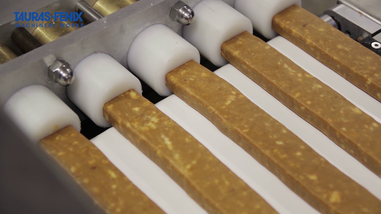Protein and chocolate bars extruding line YouTube