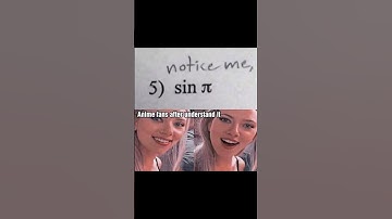 Trigonometry Senpai 🤩 || #anime #memes #shorts